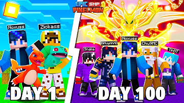 Noxuss Tóm Tắt 300 Ngày Minecraft Pixelmon Epic SMP | Trở Thành Nhà Vô Địch META MỚI [FULL MOVIE]