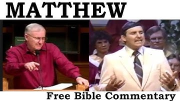 Matthew Chapter 5:1-48 Free Bible Commentary With Pastor Teacher, Dr  Bob Utley