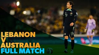 Lebanon vs Australia - 2026 FIFA World Cup Qualifiers - FULL MATCH
