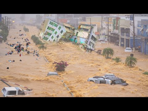 Cities are Sinking, Dams are Collapsing, People are Suffering! Floods in Bahia, Brazil.
