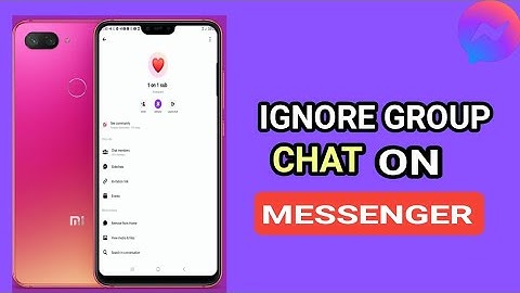How to  Ignore  Group Chat in Messenger |How to Fix|Not See Group Chat in  Messenger |2025 Update