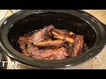 EASY Slow Cooker Ribs~Only 2 Ingredients!