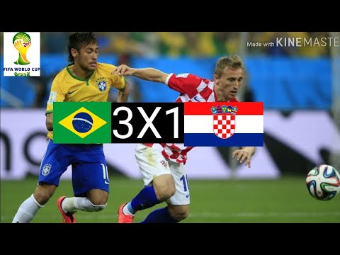 Vídeo: Brasil - Croácia: Como Terminou A Primeira Partida Da Copa Do Mundo De