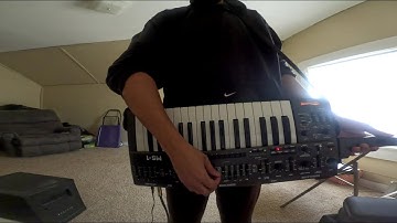 Behringer MS-1 Keytar Reverb and delay