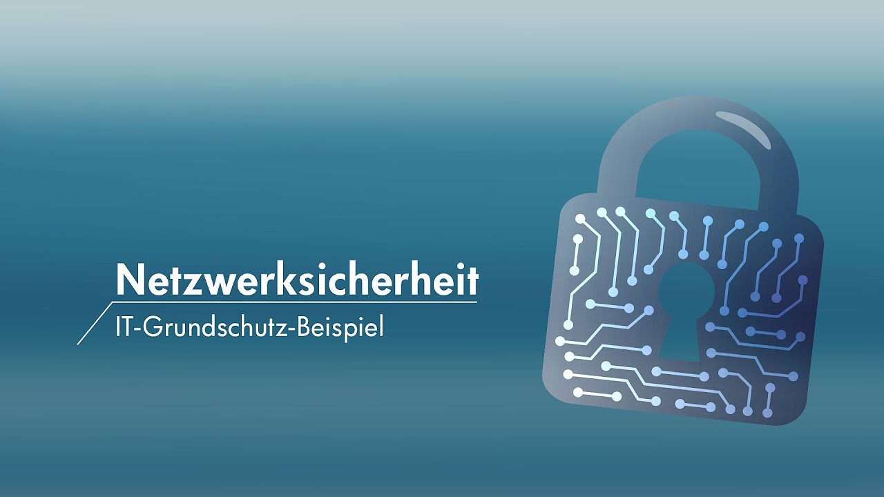  New  Netzwerksicherheit MOOC, IT-Grundschutz-Beispiel, Prof. Dr. Andreas Hanemann, FH Lübeck
