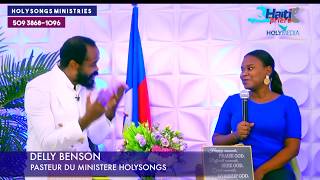 HAITI EN PRIERE AVEC PASTEUR DAVID ET NINEDAD PIERRE LOUIS/OU DWE LI PAWOL LA.