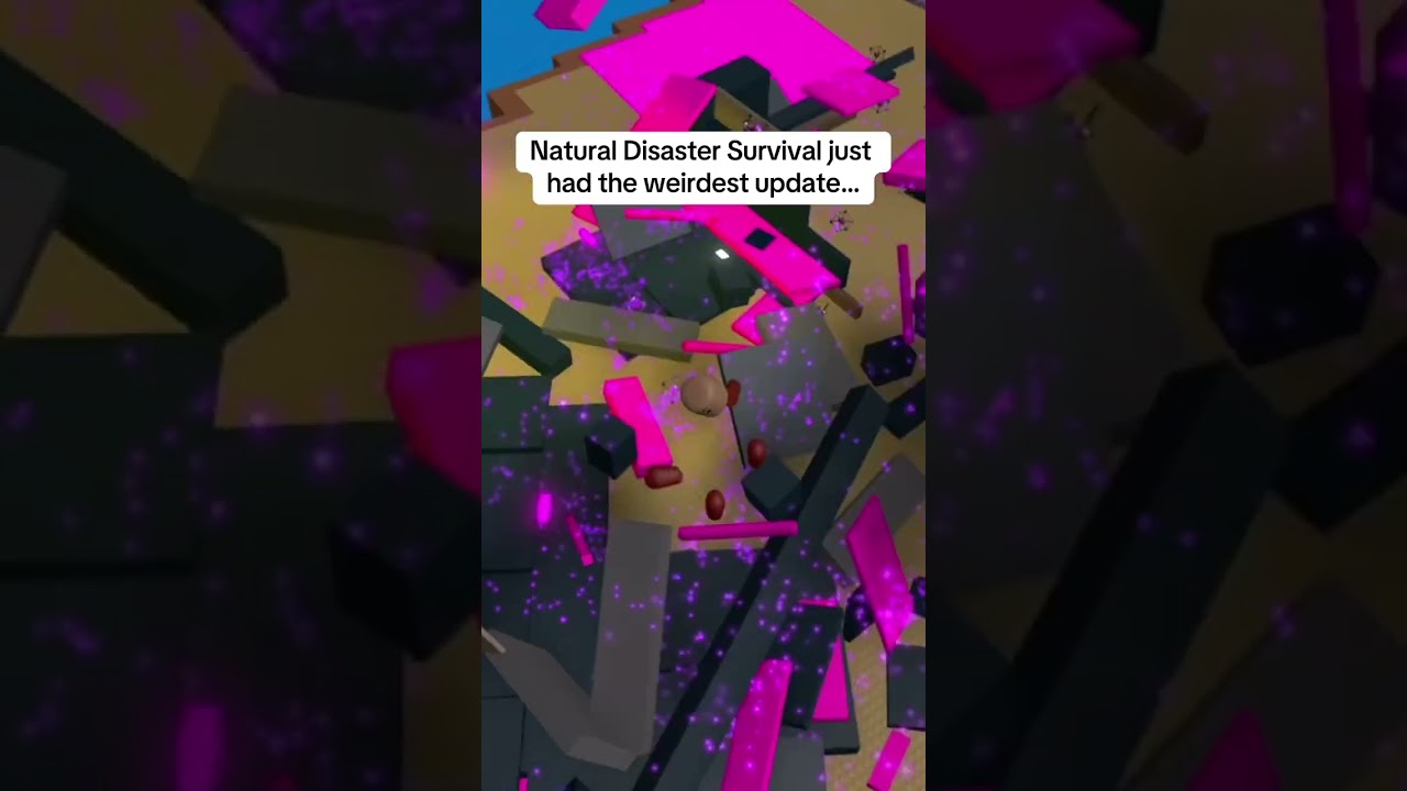 Natural Disaster Survival Just Had The Weirdest Update….