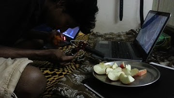 Using IMU sensor to control the motion of a robotic linkage