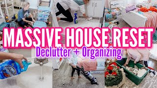 2023 MASSIVE House Reset| Extreme Cleaning Motivation-Declutter and Organize-Jessi Christine