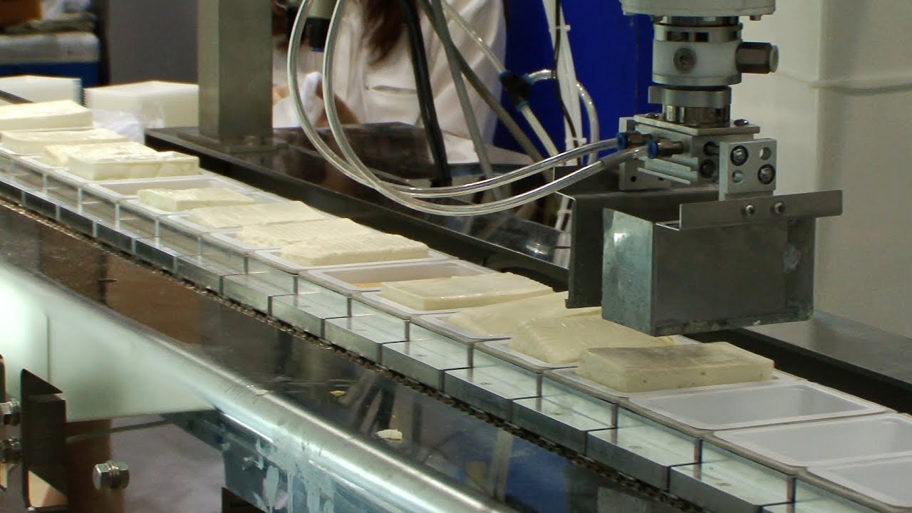 豆腐など壊れやすいデリケートな食品を運ぶピックアップロボット