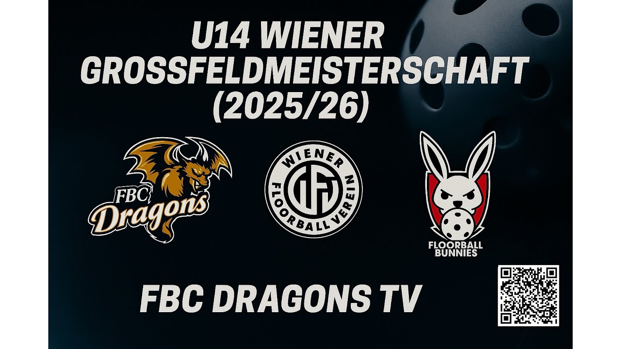 Wiener U14 GFM 25/26 - Floorballbunnies vs FBC Dragons - 1:4