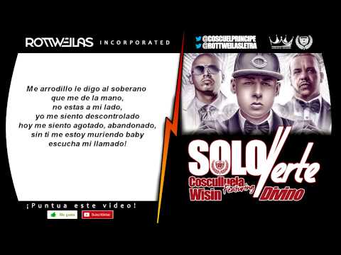 solo verte cosculluela ft wisin y divino