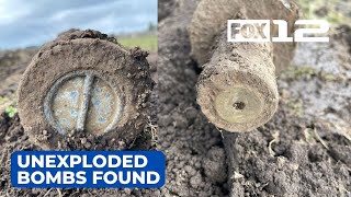 3 possible WWI-era unexploded bombs found at Pearson Field