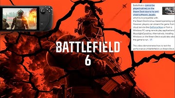 Battlefield 6 already Cracked, Steam Deck (Windows) AMD driver bypass & Desktop/Steam Deck gameplay