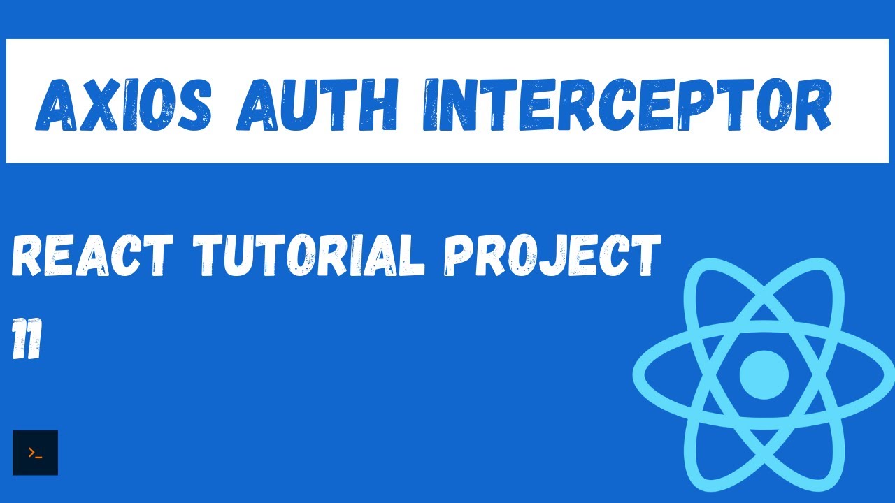React Authentication (Axios auth Interceptor) - Fully Featured React Project Tutorial