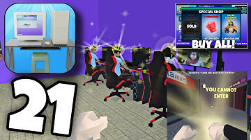 Warnet Simulator - Buying Everything at Special Shop - Gameplay Walkthrough (Part 21) [Android]