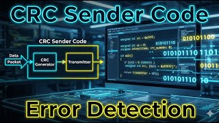 Cyclic Redundancy Check (CRC) Sender Program | Error Detection Using C++