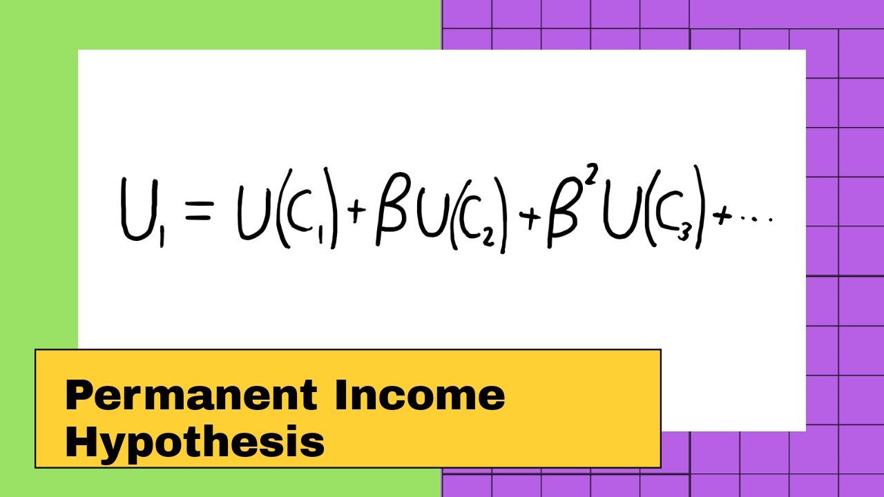 development of the permanent income hypothesis