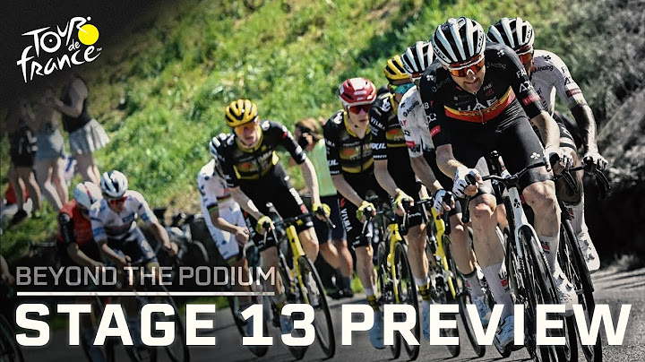 Which riders can challenge Tadej Pogacar in Tour de France Stage 13 time trial? | Beyond the Podium