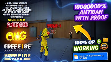 Auto Headshot Config File 🚀🎯 freefire aimbot + aimlock 🎯 | Headshot config file free fire max 🔥