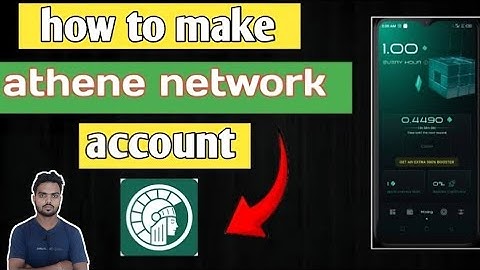 Athene network account create process | athene network mining | athene network mining kaise kare
