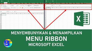 Cara Menyembunyikan dan Menampilkan Menu Ribbon di Excel | Auto Hide Ribbon Excel