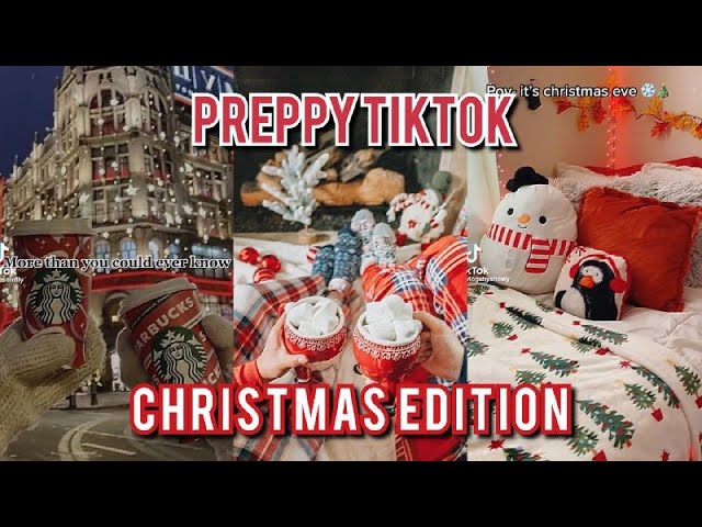 Preppy Christmas TikTok Compilation #5 #preppy 