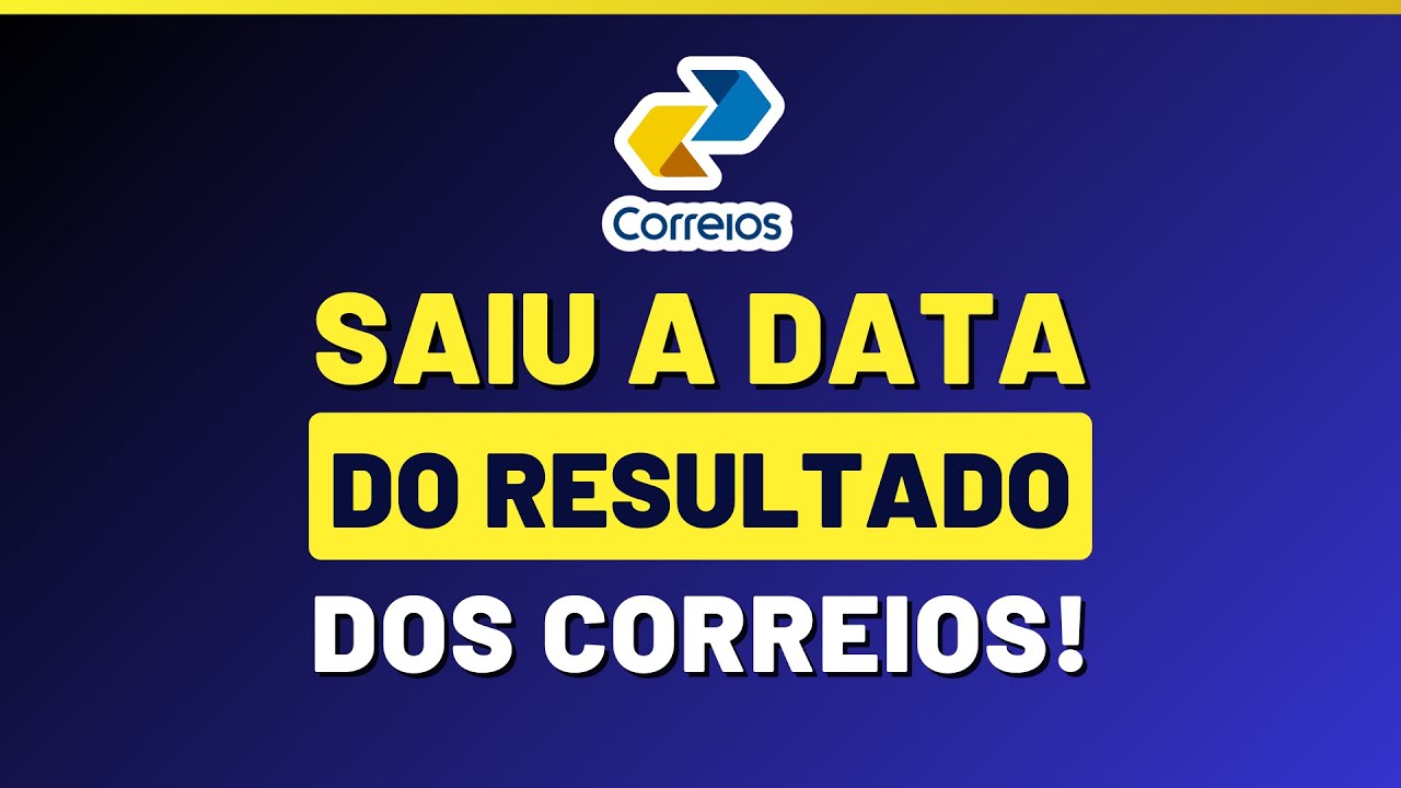 Já vai sair o resultado do Concurso dos Correios (fonte confiável ...