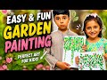 Easy painting techniques #paintingforbeginners #kidspainting #kidsactivities #painting