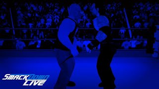 Goldberg and The undertaker meet face-to-face -Smackdown live
