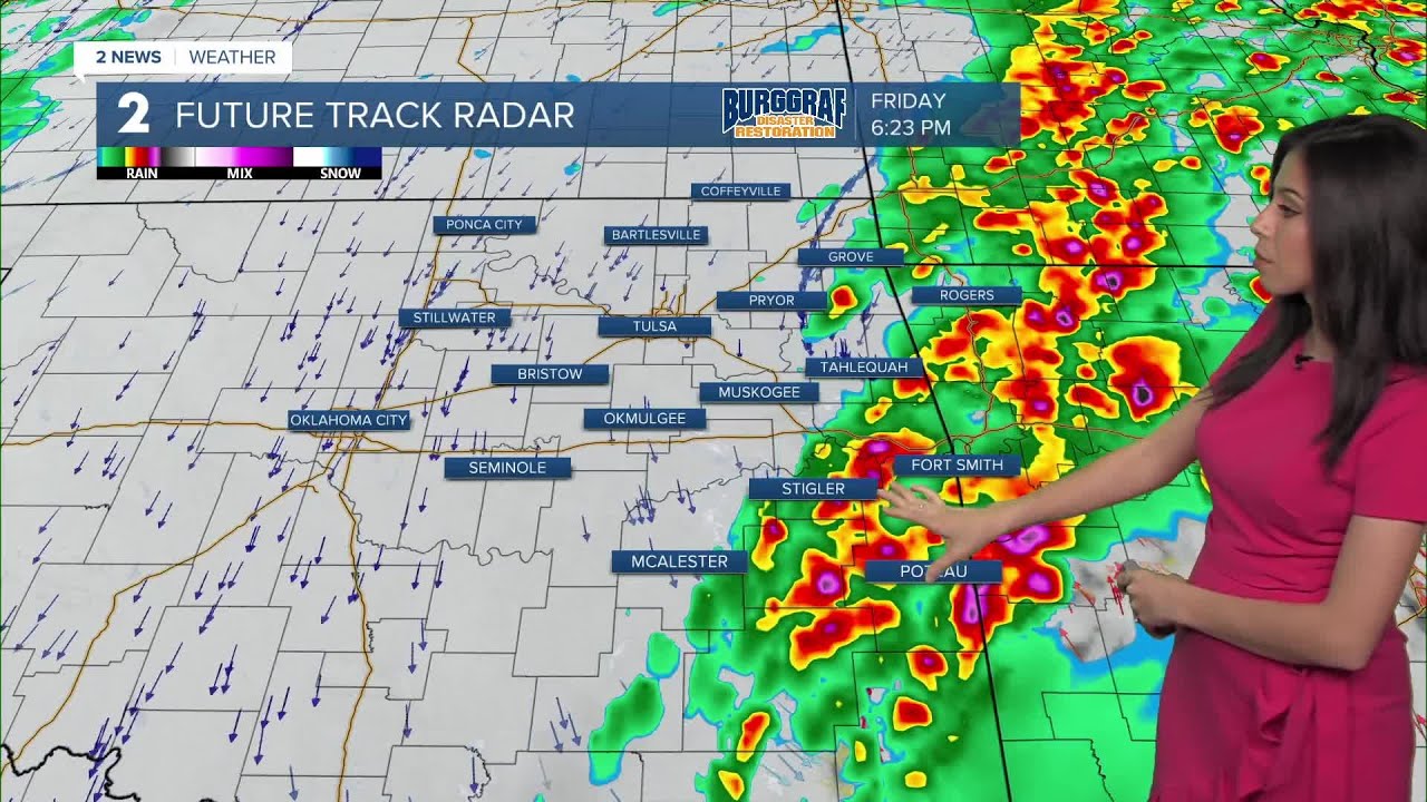Severe Storm Potential Today - YouTube
