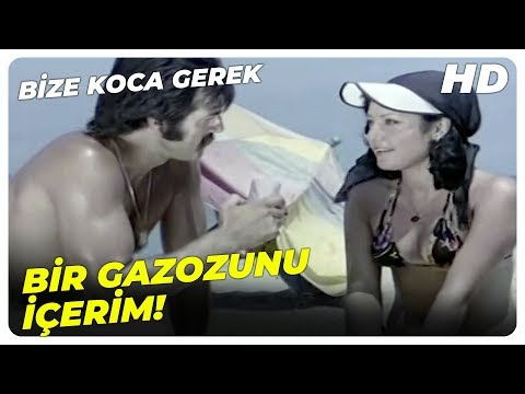 Bize Koca Gerek - Hale, Haldun'dan Gazoz İstiyor | Eski Türk Filmi