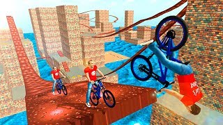 Bike Racing Games - Bmx FreeStyle Rider 2017 - Gameplay Android free games screenshot 1