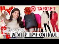 Target Winter Try-On Haul *SWEATERS*+ More  | Target Clothing Try On Haul | 30% OFF SALE #TargetHaul