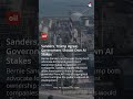 Sanders, Trump Agree: Government Should Own AI Stakes #shorts