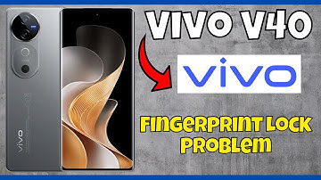 Vivo V40 Fingerprint Lock Problem || How to solve fingerprint lock issue || Solution of fingerprint