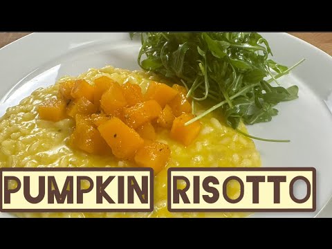 Pumpkin Risotto for your holiday friends and family!