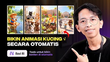 Cara Bikin Animasi Kucing AI (Cat Story) Otomatis - Novi AI 🐈✨