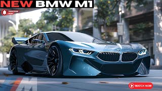 FIRST LOOK | 2025 BMW M1 Redesign Revealed : What we know so far?