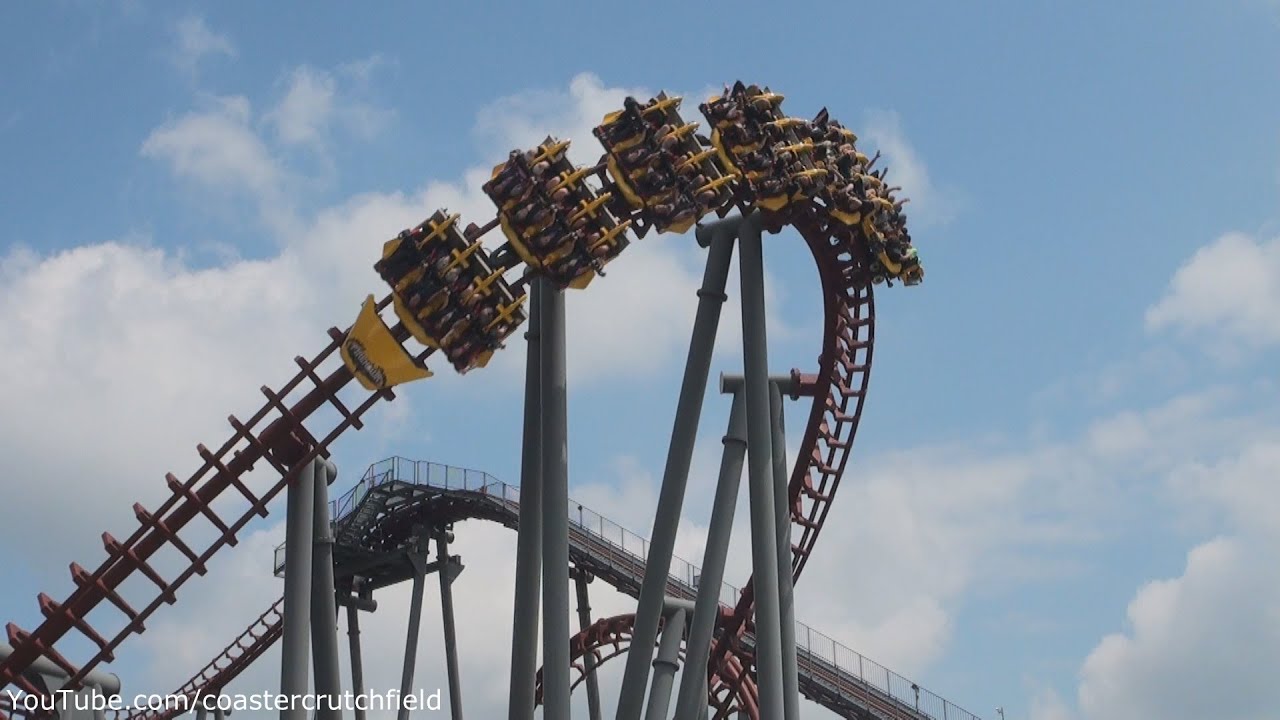 Firehawk (Off-ride HD) Kings Island - YouTube