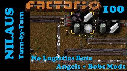 Factorio S6E100 - Finally Titanium and research