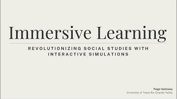 Immersive Learning: Revolutionizing Social Studies with Interactive Simulations