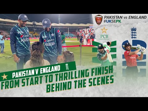 From Start to Thrilling Finish – BTS Of Pakistan's 3️⃣-Run Win Over England