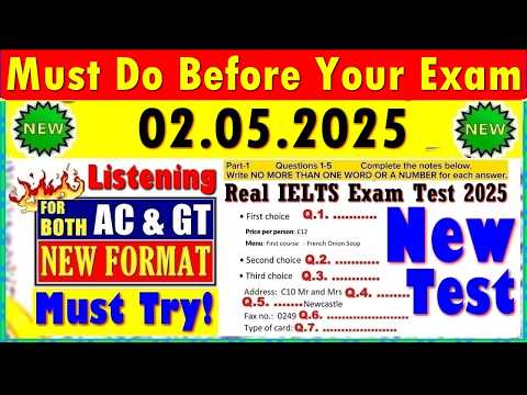 IELTS LISTENING PRACTICE