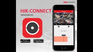 Instructions for quick installation of Hik-connect in German