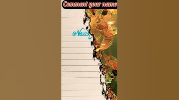 Navin ✍🏻 ll #namechallenge #englishhandwriting #cursive #handwriting #name #namewritting #shorts