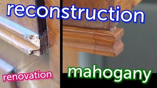 I Reconstructed This Detail Using Traditional Tools || Mahogany Insert by RefitMarket 445 views 6 months ago 6 minutes, 23 seconds