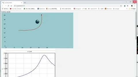 用VPython模擬重力彈弓效應