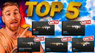 TOP 5 ARMAS META DEFINITIVAS DE CALL OF DUTY WARZONE | LAS MEJORES ARMAS Y SUS MEJORES CLASES