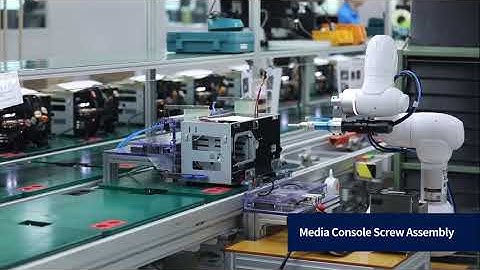Doosan Robotics Cobot Media Console Assembly